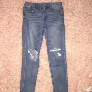 American Eagle Hi-Rise Girlfriend Jeans